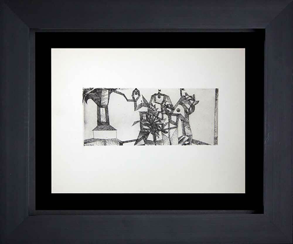 Paul KLEE Lithograph LTD Edition “Little Castle in the Air" w/FRAME Included