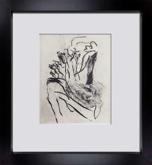 Willem DE KOONING Original LITHOGRAPH LIMITED Ed w/ Frame