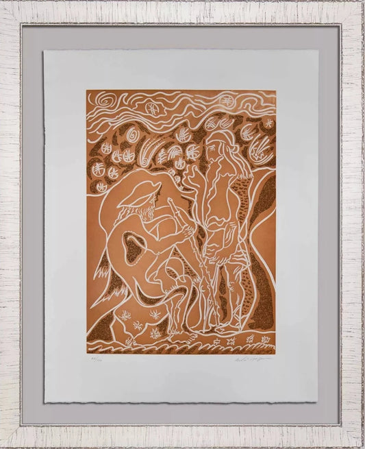 Andre MASSON ETCHING Aquatint ~HAND SIGNED -Ltd EDITION 89/120 +++Custom FRAMING