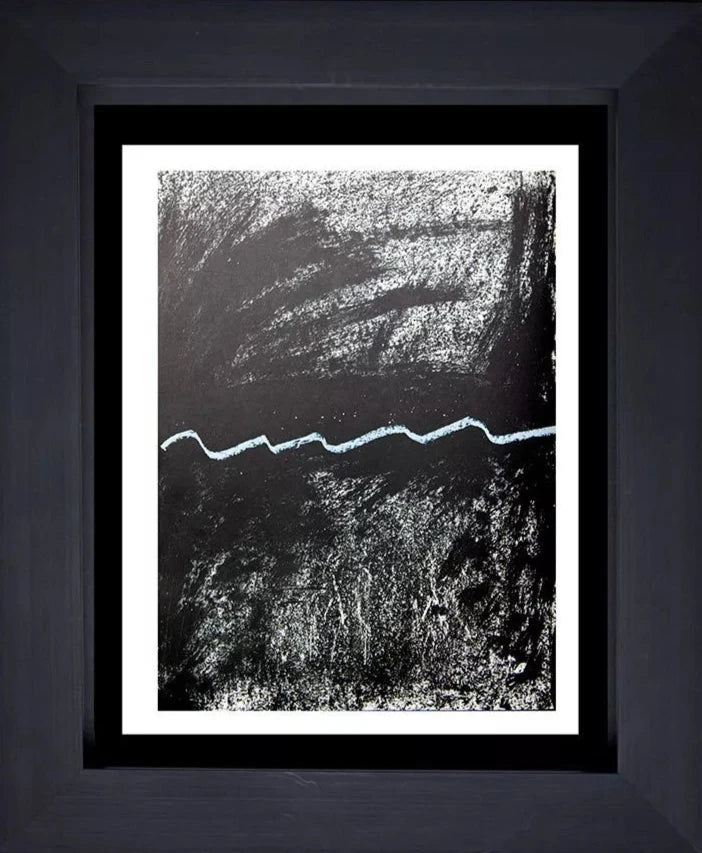 Antoni TAPIES Original LIMITED Ed. Lithograph 1968 +Custom Gallery FRAME