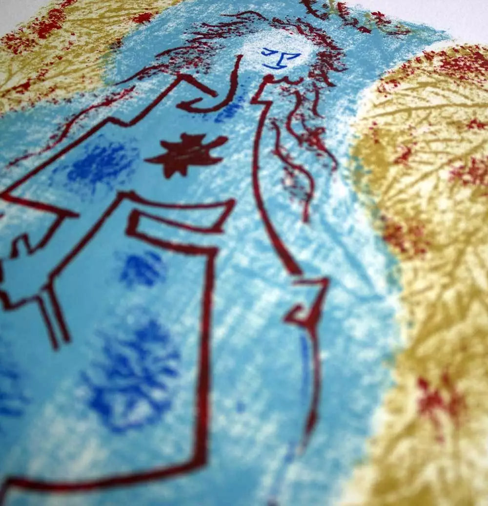 Andre MASSON Lithograph LIMITED Ed 55/100 ARCHES +Cat. Ref. C97 +Custom FRAMING