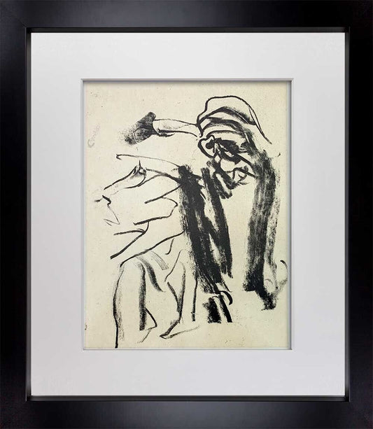 Willem DE KOONING Lithograph ORIGINAL Limited EDITION, w/Frame