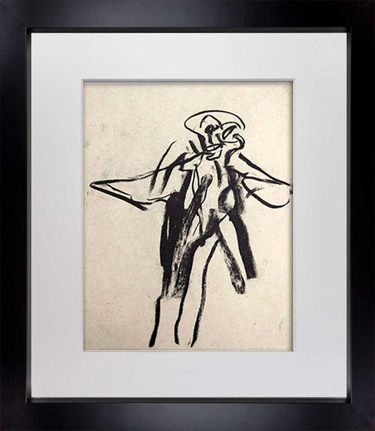 Willem DE KOONING Lithograph ORIGINAL Ltd. EDITION, w/Frame