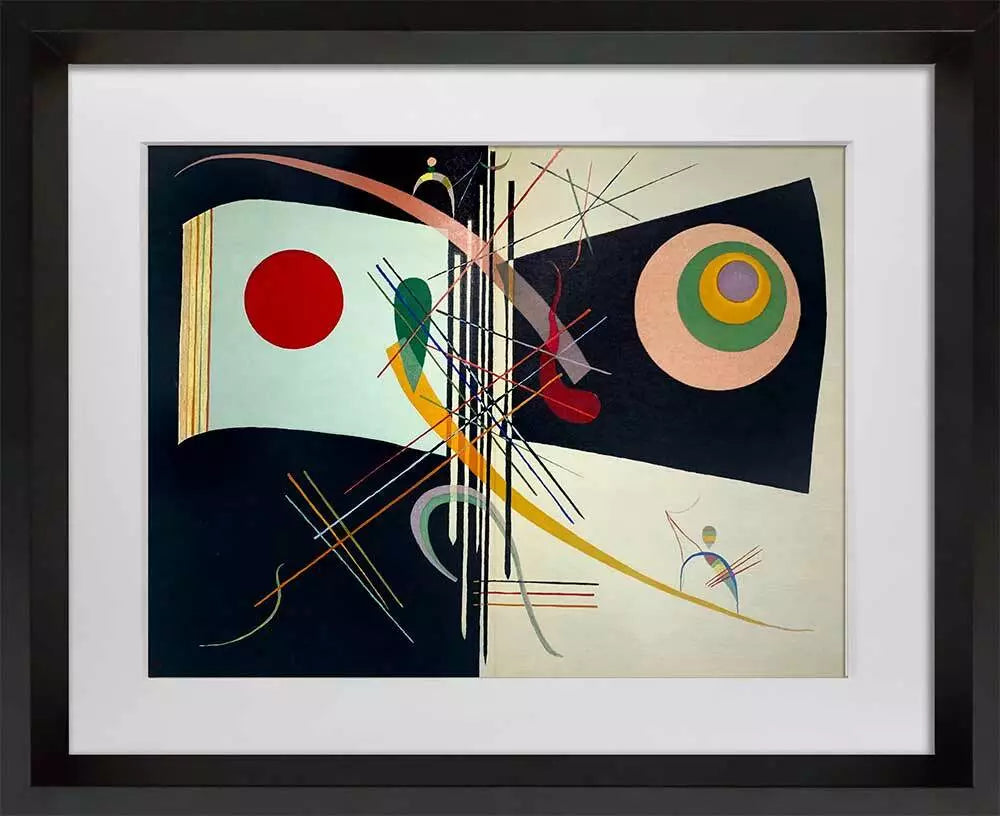 Wassily KANDINSKY Double Lithograph Limited Edition w/Frame Included
