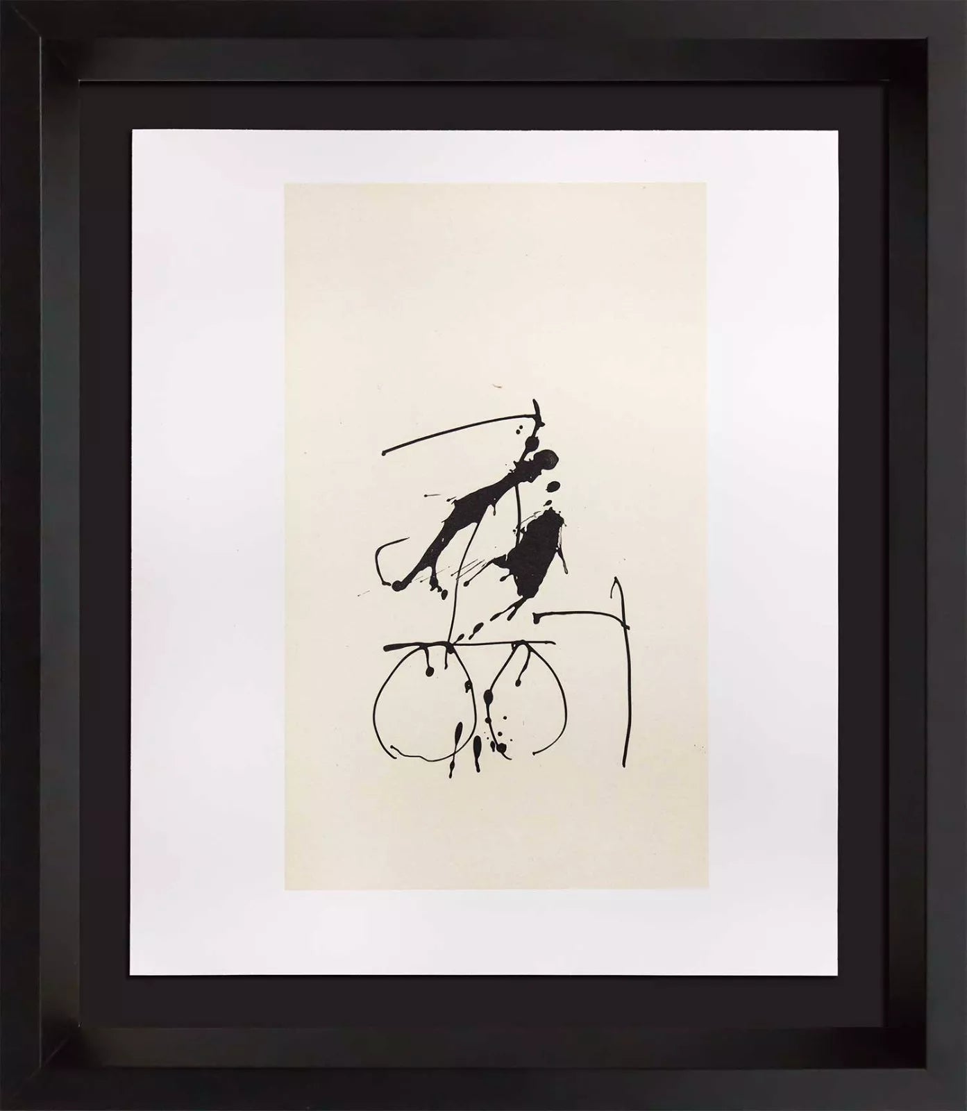 Robert MOTHERWELL Lithograph ORIGINAL Ltd ed + 1988, Cat. Ref. w/ FRAME included