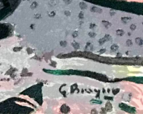 Georges Braque Limited Edition Lithograph "Sea side" 1959