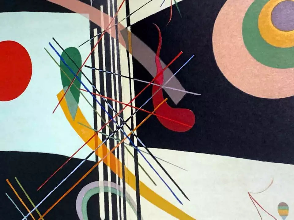 Wassily KANDINSKY Double Lithograph Limited Edition w/Frame Included
