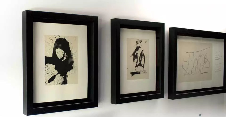 Robert MOTHERWELL Lithograph ORIGINAL Ltd ed + 1988, Cat. Ref. w/ FRAME included