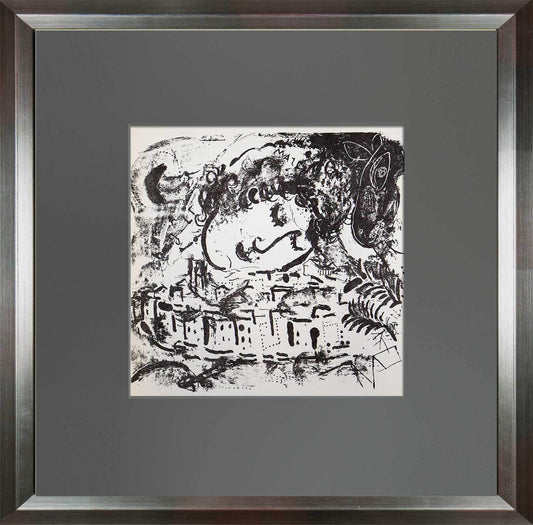 Marc Chagall Lithograph "Le Village" 1957