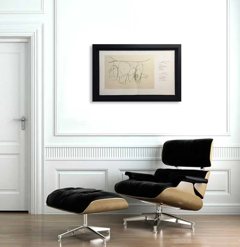 Robert Motherwell Original Lithograph (Double) 387.12