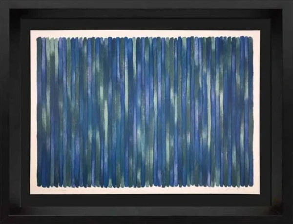 Gene Davis Hand Signed Lithograph Limited Edition