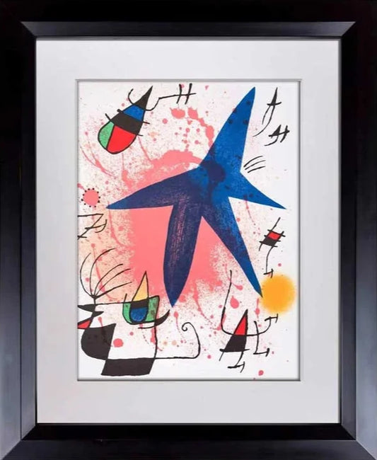 Joan Miro Original Lithograph 1972