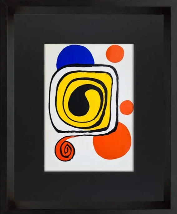 Alexander Calder Original Lithograph, 1971