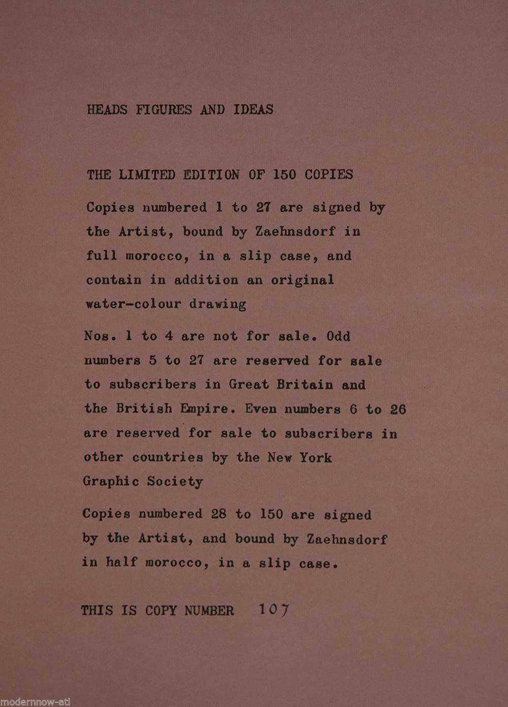 Henry Moore Ltd. Ed. Lithograph "Reclining Figure Study"