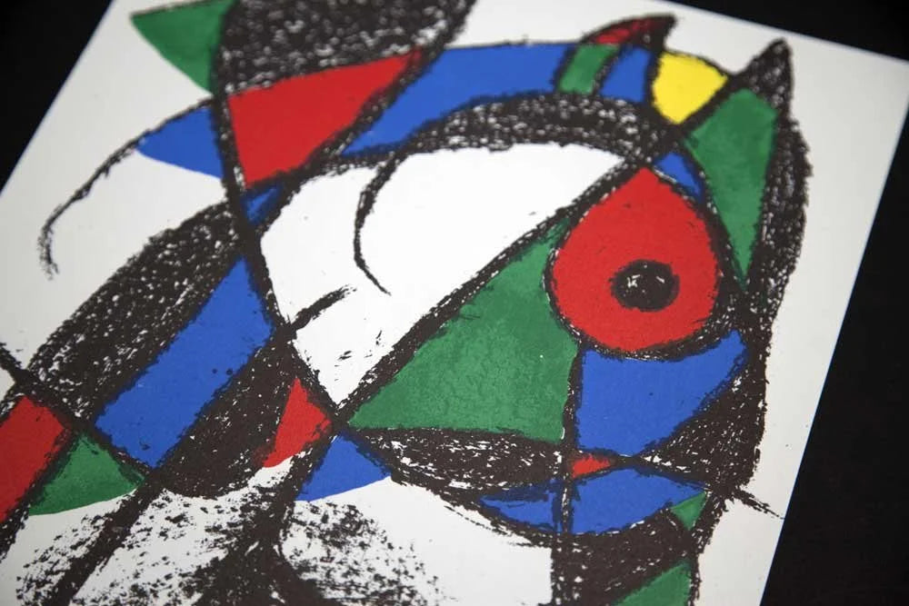 Joan Miro Original Lithograph, 1975