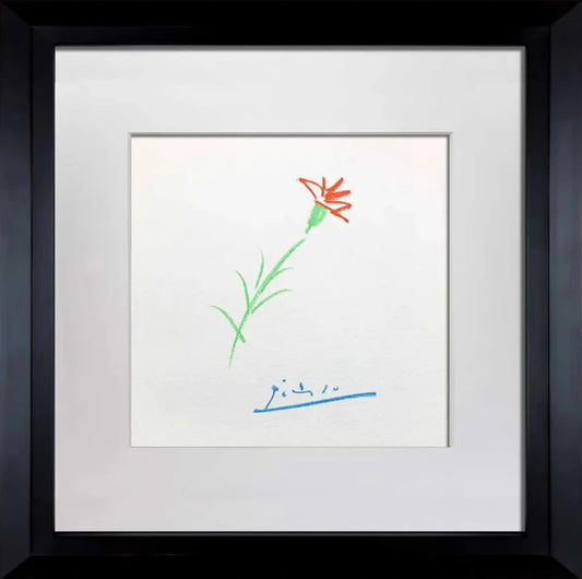 Pablo Picasso Lithograph "Carnation..." Ltd. Ed.
