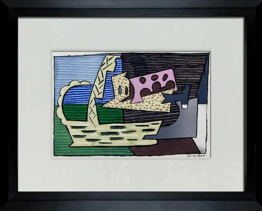 Pablo PICASSO Limited Edition Lithograph - The Basket 1920 | Signed