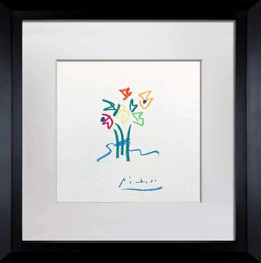 Pablo Picasso Lithograph "Las Horas de la Tarde"