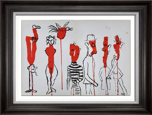 Alexander Calder Original Color Lithograph (Double) 1966