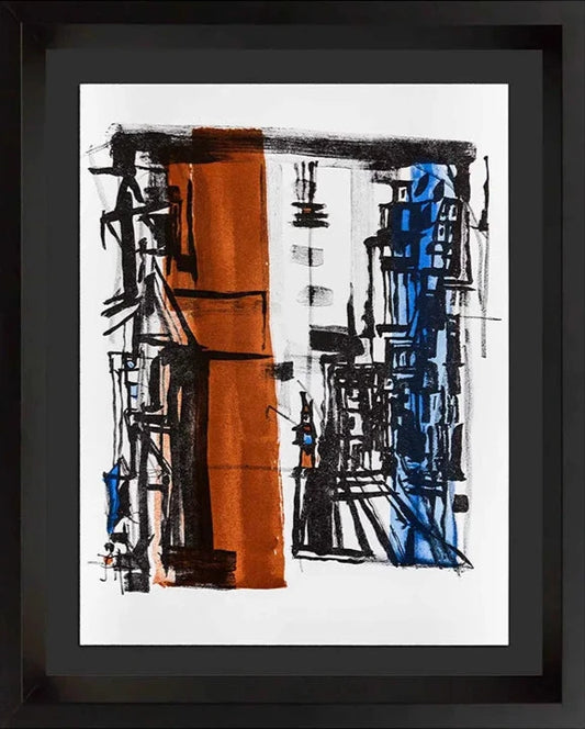 Vieira Da Silva Original Color Ltd. Edition Lithograph 1977