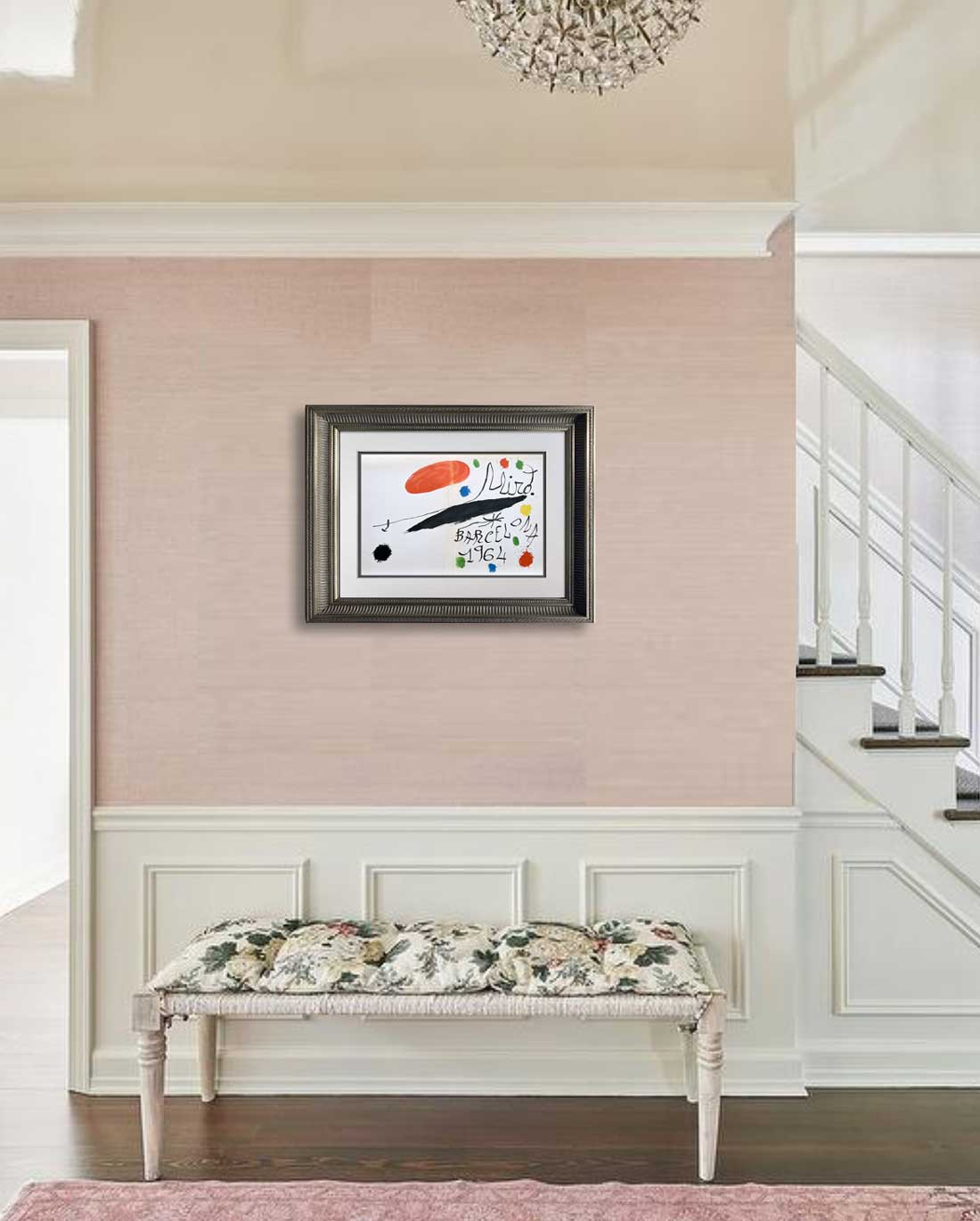 Joan Miro Original Signed Lithgraph - Obra Inedita Recent, 1964