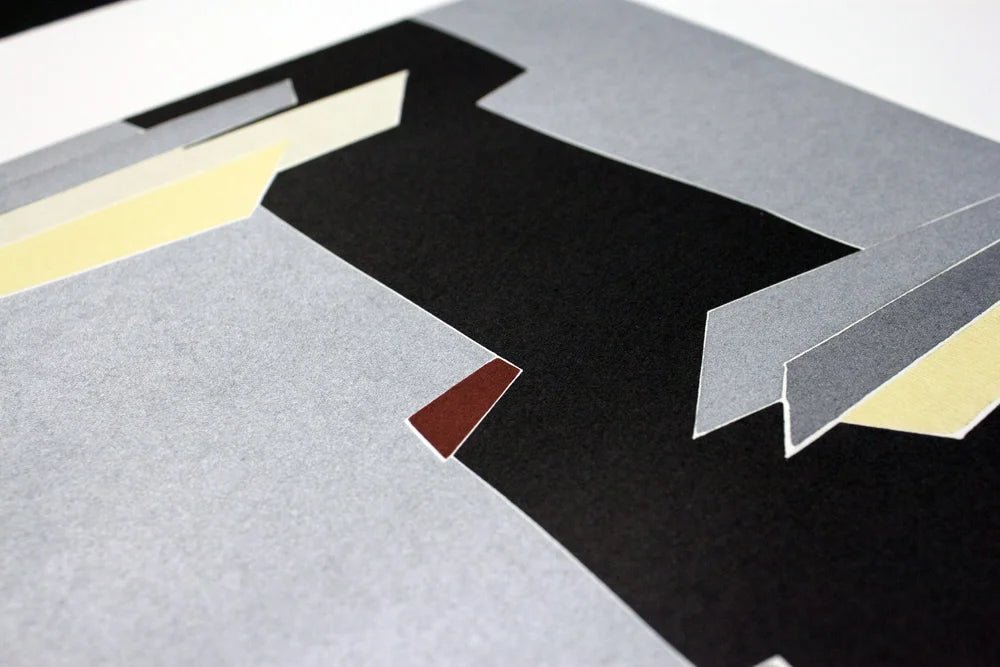 Hans RICHTER Original ETCHING Hand SIGNED Ltd. ED "Nature..." w/Custom Frame