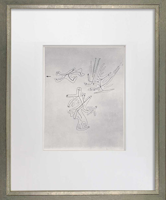 Paul KLEE Lithograph LTD Edition “Spirits of the Air" w/FRAME Included