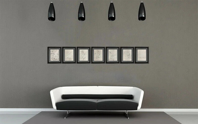 7 Salvador Dali Lithographs "Days of Creation", 1978 (set of 7) w/Frames