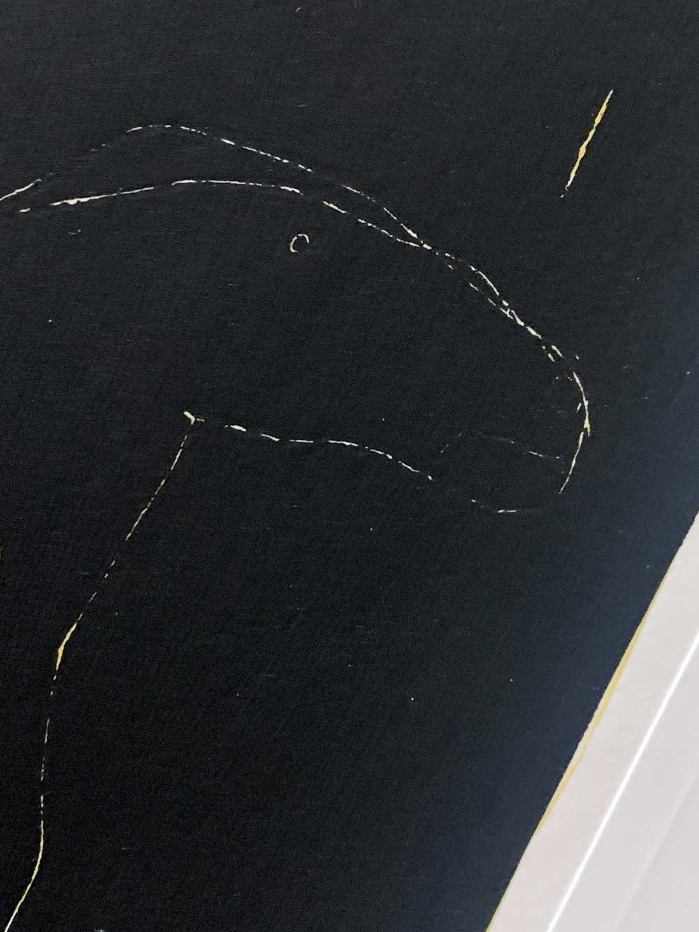 Marino MARINI Lithograph SIGNED Ltd EDITION "Black Scratchboard"