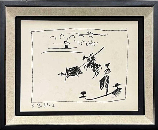 Pablo Picasso Limited Edition Lithograph | 1961 | Dated