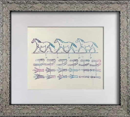 Max ERNST Lithograph ORIGINAL Limited Ed. Deckled Arches +Ref: b148 +FRAME