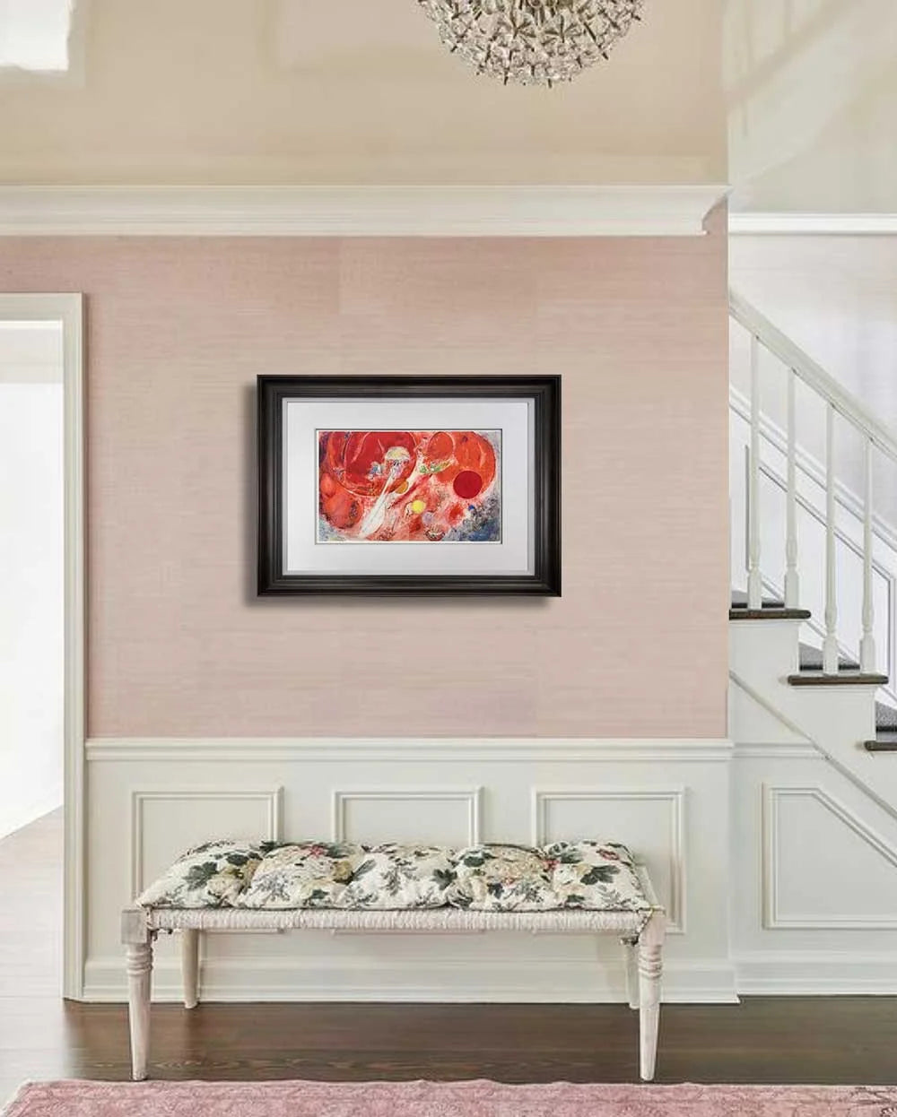 Marc CHAGALL LITHOGRAPH Limited Edition SIGN "The Wedding"' w/Frame Included