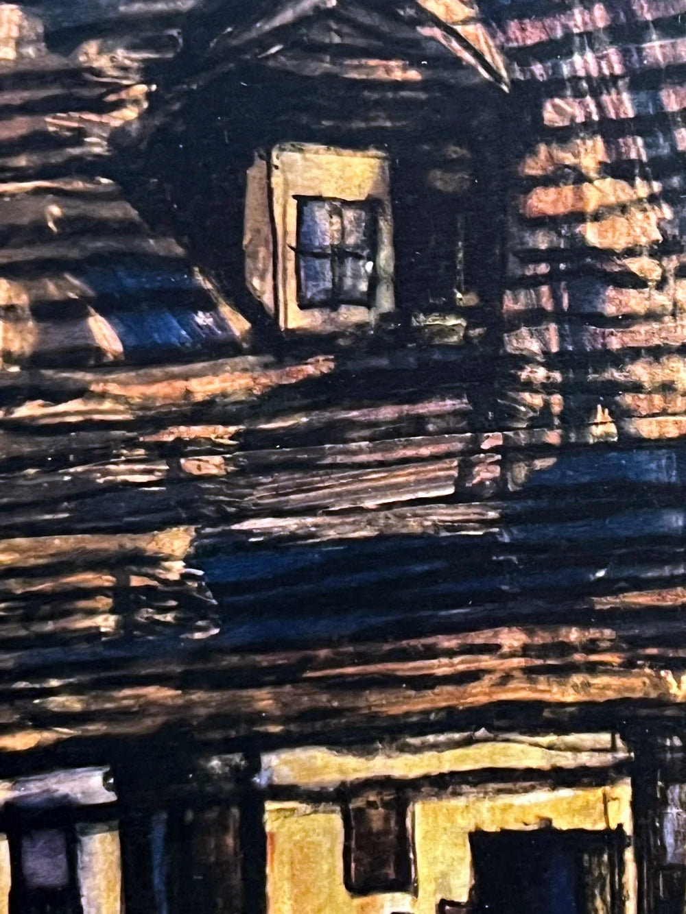 Egon Schiele Lithograph #‘ed Ltd. Ed. “Houses in Krumau”