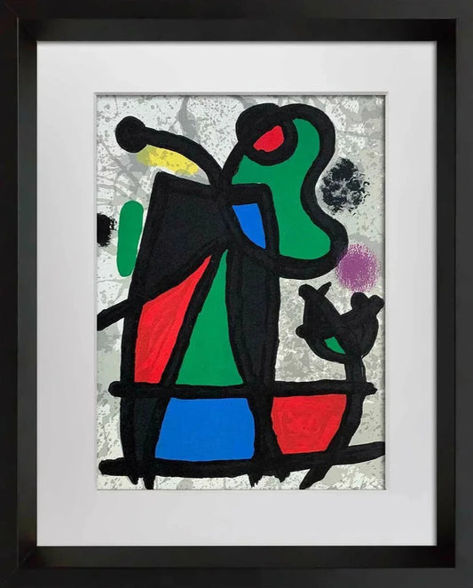 Joan MIRO Original Limited EDITION Lithograph +Cat. Ref c.134