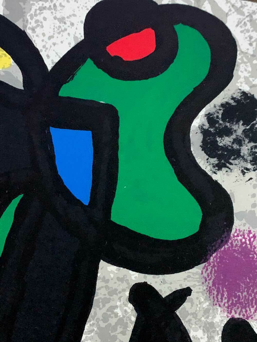 Joan MIRO Original Limited EDITION Lithograph +Cat. Ref c.134