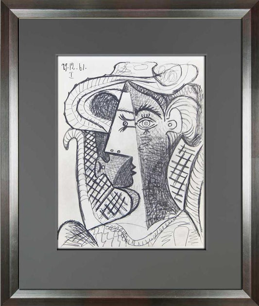 Pablo PICASSO Limited Edition Lithograph | "29.12.61"| Justification +Custom