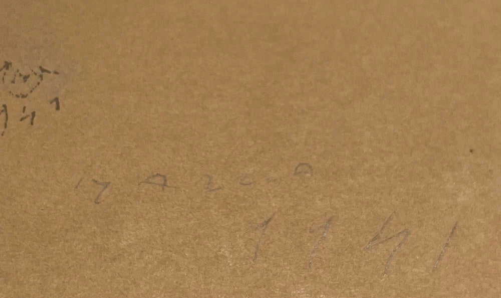 Marino Marini Lithograph "Christ" Limited Edition, Signed