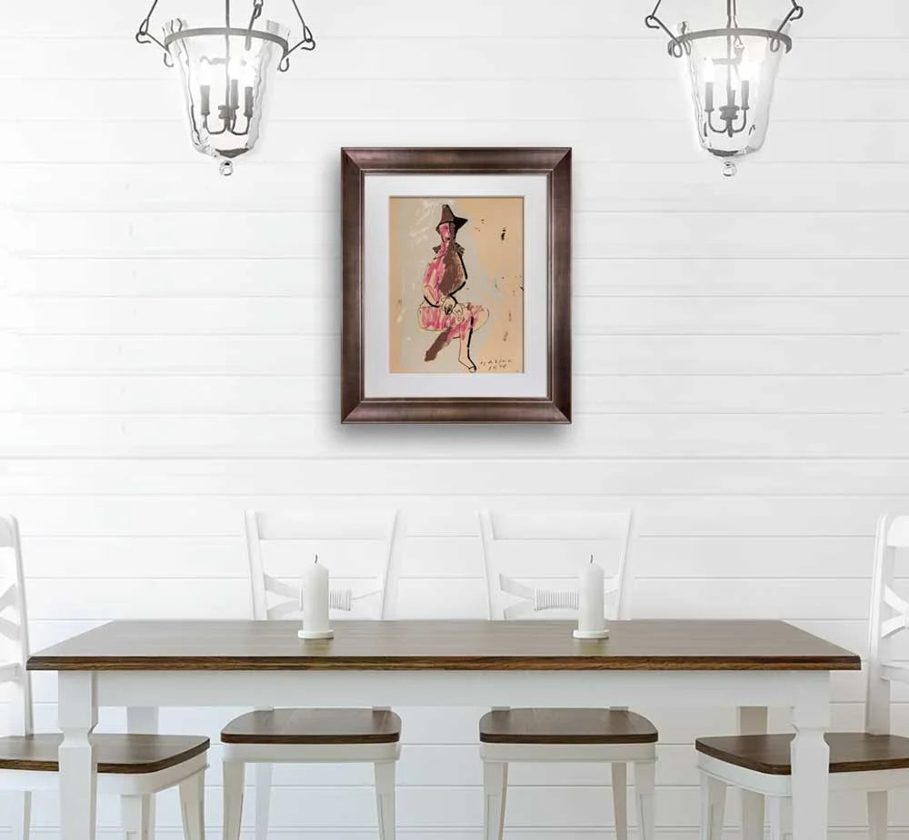 Marino MARINI Lithograph SIGNED Ltd EDITION "Surprise" 1949