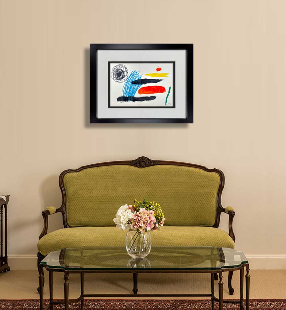 Joan Miro Original Hand Signed Lithograph, 1964