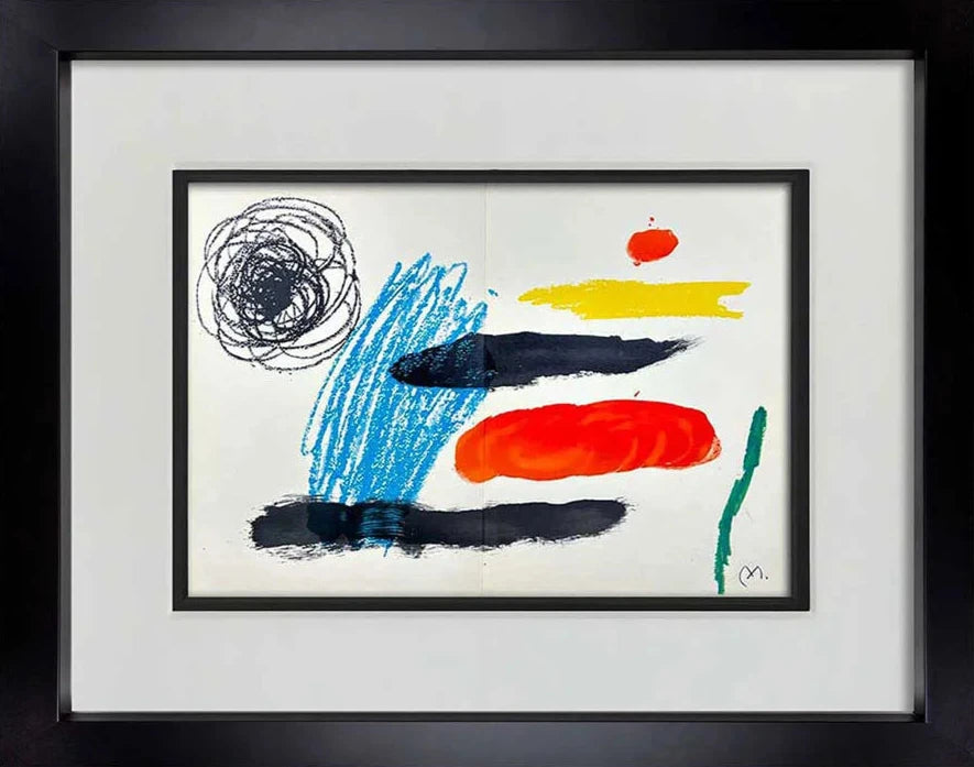 Joan Miro Original Hand Signed Lithograph, 1964