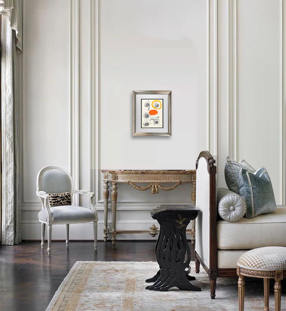 Original Joan Miro Lithograph Hand Sign, 1964