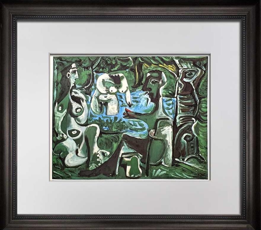 Pablo PICASSO LITHOGRAPH LTD ed.106/150 w/Cat. Ref. c118* +Custom FRAME