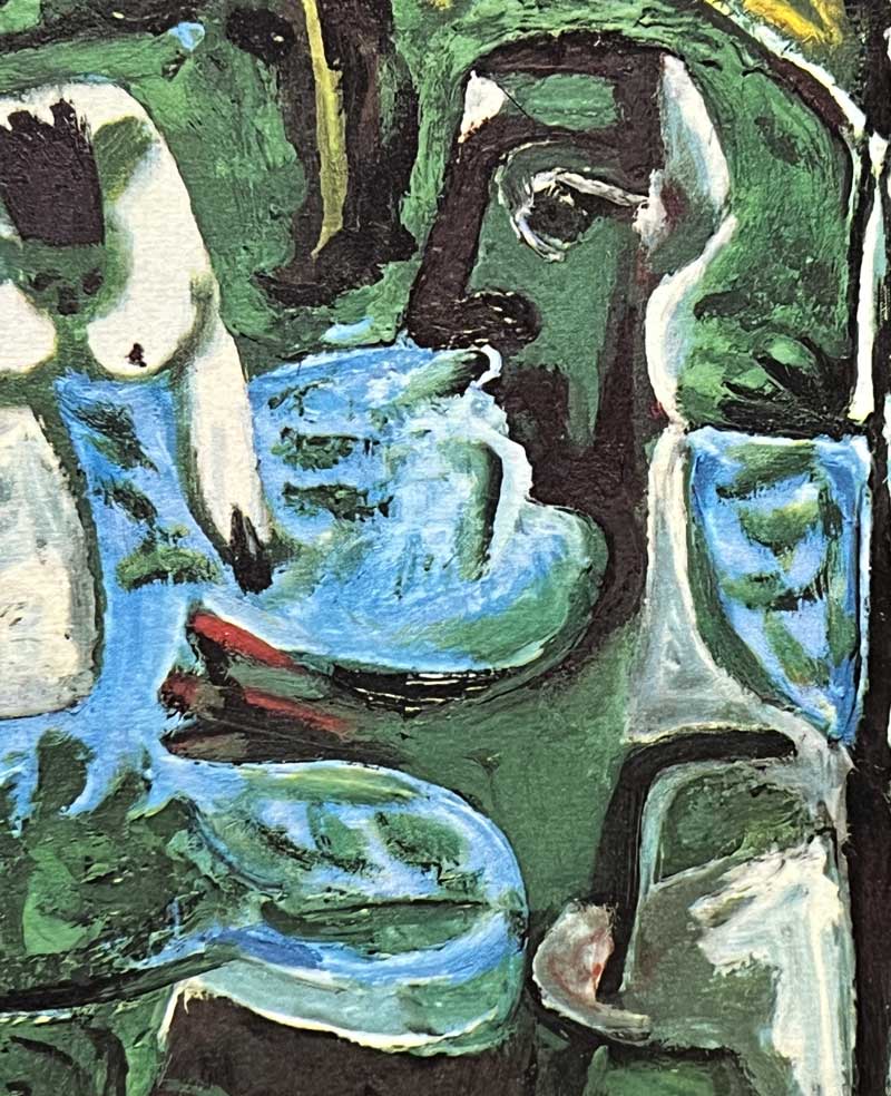 Pablo PICASSO LITHOGRAPH LTD ed.106/150 w/Cat. Ref. c118* +Custom FRAME