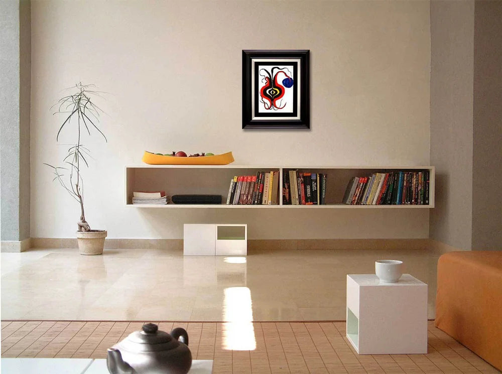 Alexander Calder Original Lithograph, 1966 | Custom Archival Frame