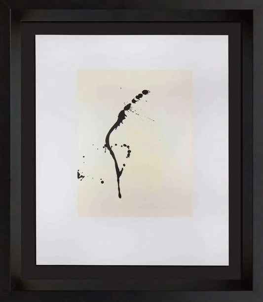 Robert MOTHERWELL Lithograph ORIGINAL Ltd ed + Cat. Ref. b387.21 w/Gallery FRAME