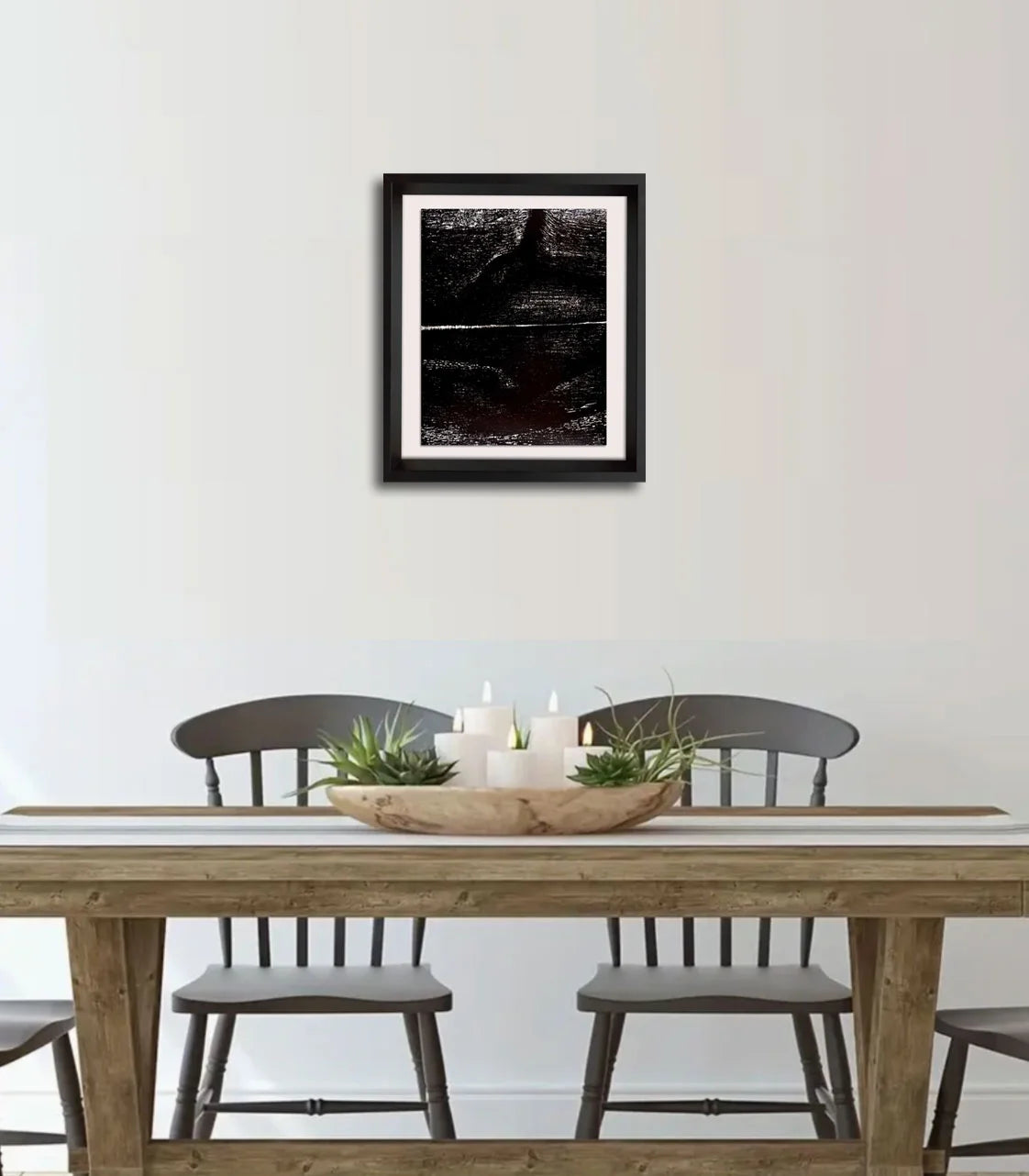 Henry MOORE Lithograph ORIGINAL Ltd. Edition "Divided Landscape" w/Frame included