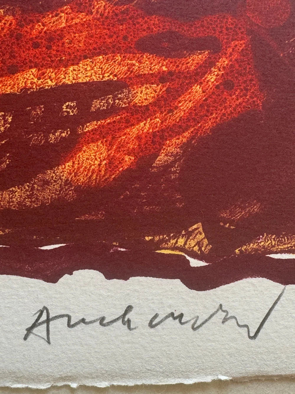 Pierre Alechinsky Original Lithograph HAND Signed & No. "Great Flying Objects"