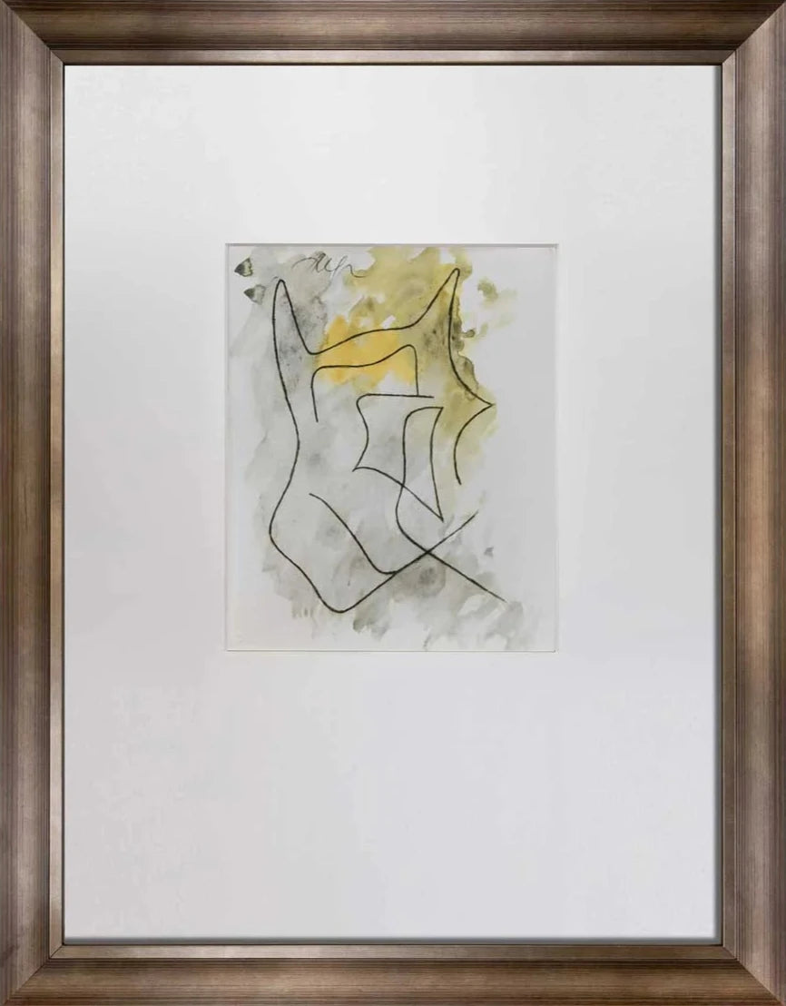 Jean ARP Limited Edition Lithograph SIGN Ltd. Ed. no.295 w/Custom Archival Frame