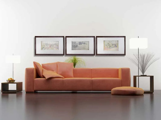 3pc Set Frank Lloyd Wright Charles Ennis House