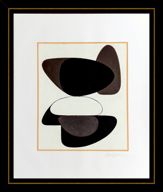 Victor Vasarely HAND Signed Original Lithograph Limited Edition